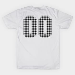 Plaid Number - 00 - Dark T-Shirt